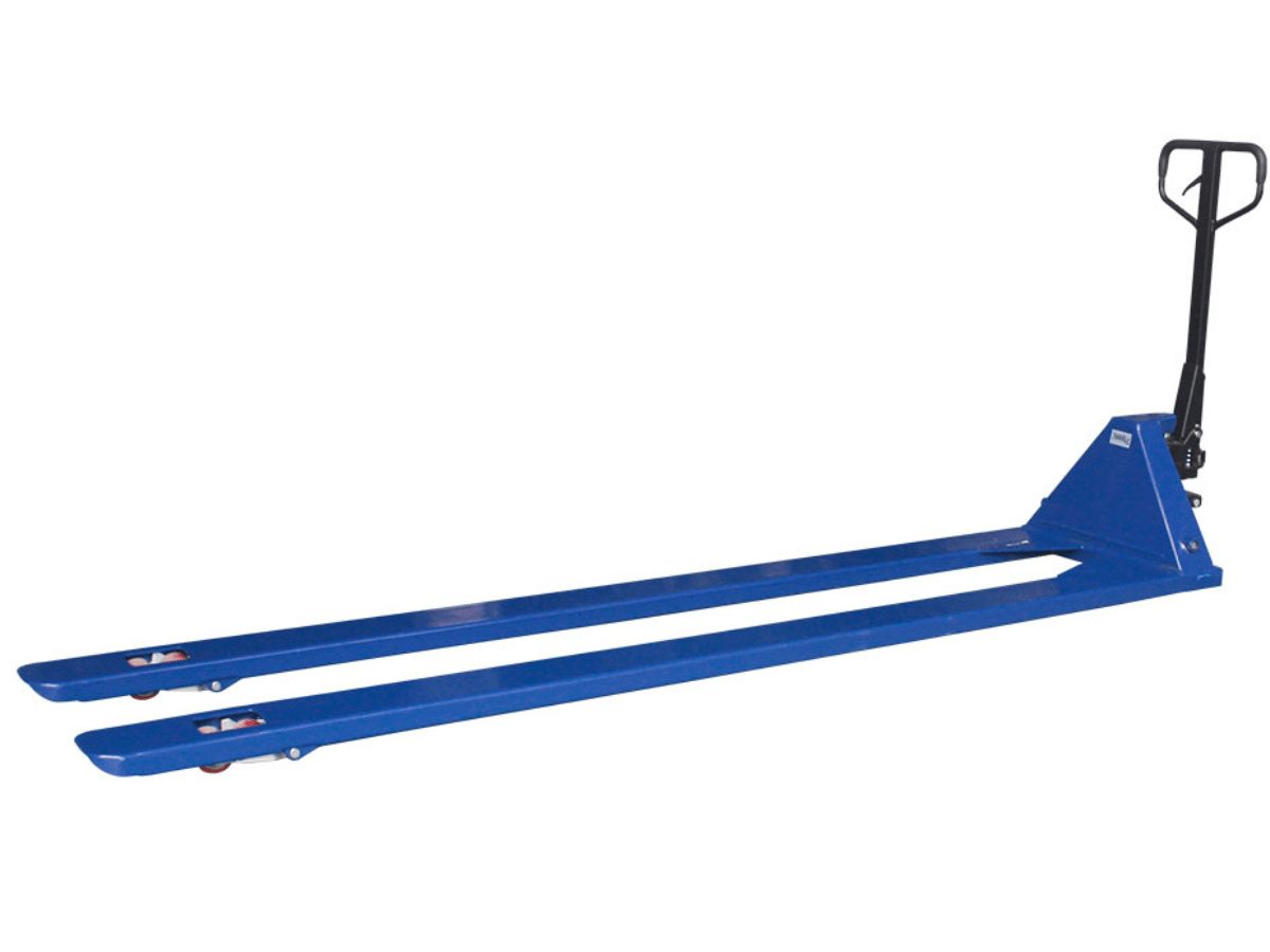 Long Fork Pallet Jack Uforklift