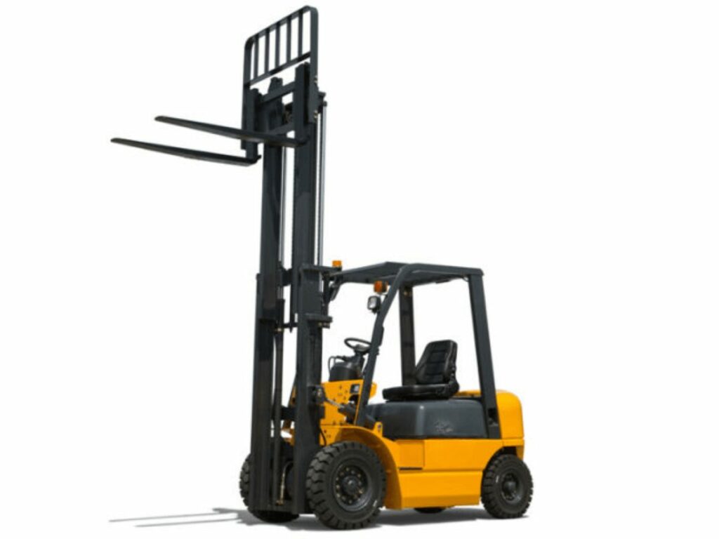 Robert 24 masted forklift4 1